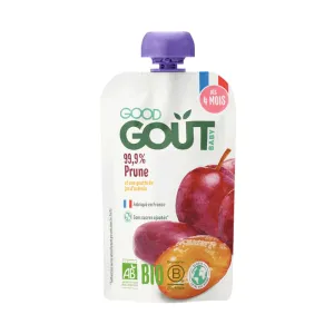Gout Organic Piure pruna, 120 g, Safetree Equipment