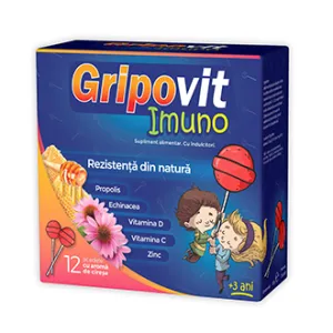 Gripovit Imuno, 12 acadele, Natur Produkt Zdrovit