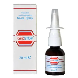 GripStop Spray nazal decongestionant si protectiv, 20 ml, 3F Plantamed