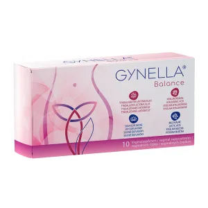 Gynella Balance, 10 supozitoare vaginale, Heaton K.S.