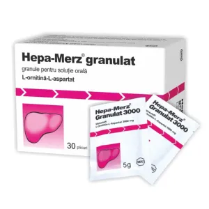 Hepa-Merz granulat 5 gr x 30 plicuri, Salveo Romania  