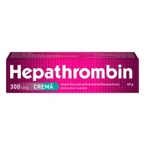 Hepathrombin crema 300UI/g, 40 g, Stada Hemofarm