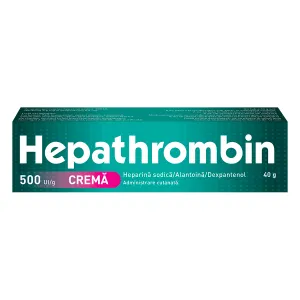Hepathrombin crema 500UI/g, 40 g, Stada Hemofarm