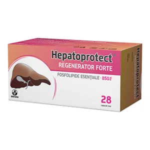 Hepatoprotect regenerator forte 850 mg, 28 capsule moi, Biofarm