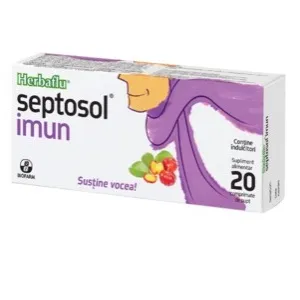 Herbaflu Septosol Imun, 20 comprimate, Biofarm