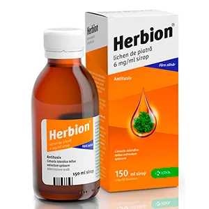 Herbion Lichen de Piatra de 6mg/ml, sirop, 150ml, KRKA