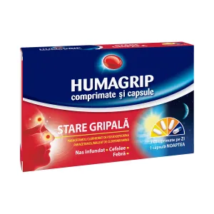 Humagrip, 12 comprimate + 4 capsule, Urgo
