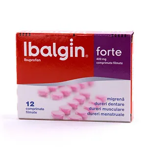 Ibalgin forte 400mg, 12 comprimate filmate, Sanofi Romania
