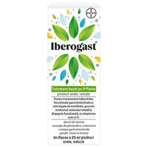 Iberogast picaturi orale, solutie, 20 ml, Bayer