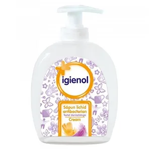 Igienol sapun lichid antibacterian creama, 300 ml, Interstar Chim