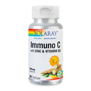 2 + CADOU  - Immuno C plus Zinc si Vitamin D3, 30 capsule vegetale, Secom
