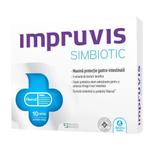 Impruvis simbiotic, 10 capsule, Pharma Brands
