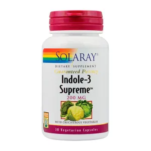 Indole-3 Supreme 200 mg, 30 capsule vegetale, Secom