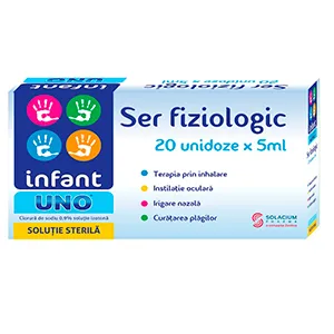 Infant Uno ser fiziologic, 20 monodoze, 5 ml, Labormed