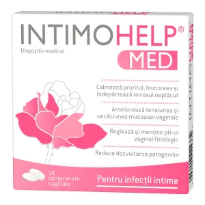 IntimoHelp Med, 14 comprimate vaginale, Natur Produkt Zdrovit