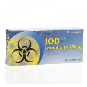 Iod Laropharm 150 mcg, 60 comprimate, Laropharm