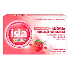Isla Junior, 20 tablete de supt, Vedra International