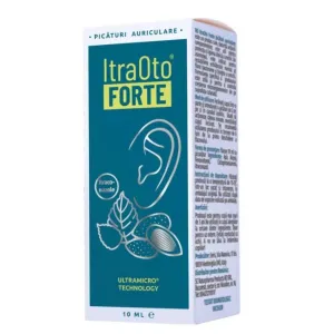 Itraoto Forte picaturi auriculare, 1 fl x 10 ml, Farma Derma