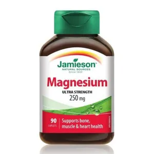 Jamieson Magneziu 250 mg, 90 capsule, Jamieson