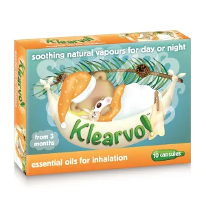 Klearvol, 10 capsule pentru inhalare, Queisser Pharma