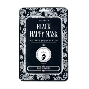 Kocostar Happy Mask Black Face Mask, Kocostar