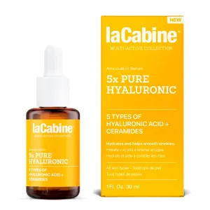 La Cabine ser 5 x Pure Hyaluronic, 30 ml, Toteme Brands