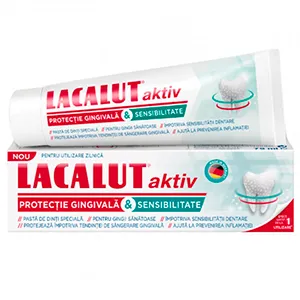 Lacalut Aktiv pastă de dinți Protecție și Sensibilitate, Natur Produkt Zdovit