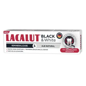 Lacalut Black&White pasta de dinti, 75 ml, Zdrovit Romania