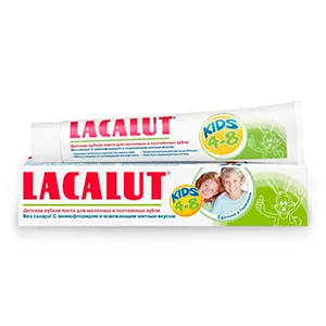 Lacalut Kids pasta de dinti, 4-8 ani, 50 ml