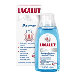 Lacalut White Antiplaque apa de gura, 300 ml, Natur Produkt Zdovit