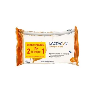 Lactacyd servetele intime, PROMO 2 la pret de 1, Omega Pharma