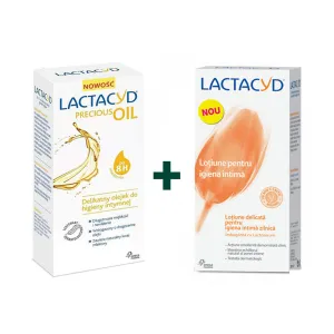 Lactacyd lotiune intima zilnica,  200 ml + Lactacyd Precious Oil, 200 ml, PROMO, Omega Pharma