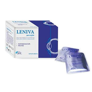 Leniva, 20 servetele oftalmice de unica folosinta, Innocare Pharm