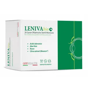 Leniva Bio servetele sterile unica folosinta, 20 bucati, Inocare Pharma