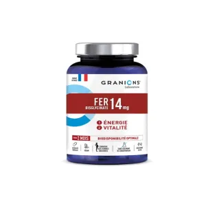 LGN Fier bisglicinat, 14 mg,  60 capsule vegetale, Granions