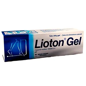 Lioton gel 100.000UI, 100 g, Berlin Chemie