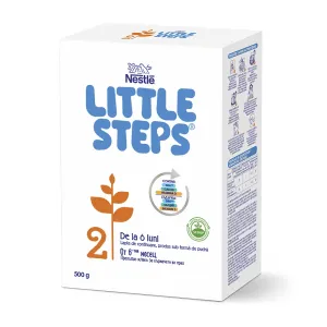 Little Steps 2, lapte praf de continuare , de la 6 luni, 500 g, Nestle