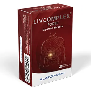 Liv Complex Forte, 30 capsule gelatinoase moi, Laropharm