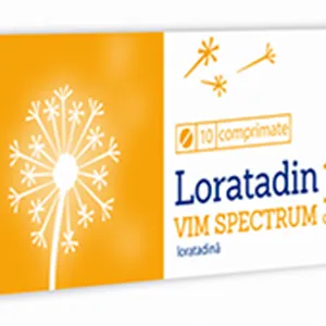 Loratadin Vim Spectrum 10 mg, 10 comprimate, Vim Spectrum