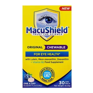 MacuShield Chewable, 30 comprimate masticabile, AMD Nobel Pharmaceutical