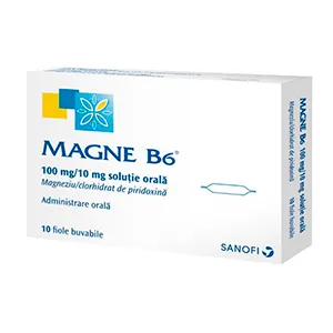 Magne B6, 50 drajeuri, Sanofi Romania
