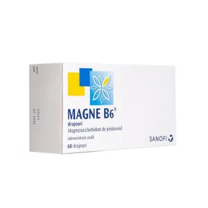 Magne B6, 60 drajeuri, Opella Healthcare Romania
