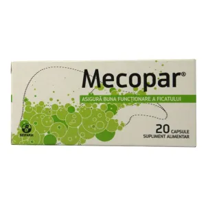 Mecopar, 20 capsule, Biofarm