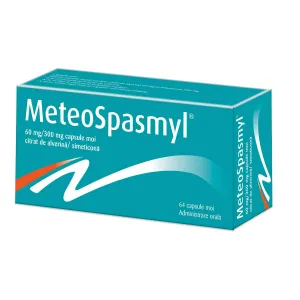 Meteospasmyl 60mg/300mg, 64 capsule moi, Biessen Pharma