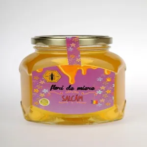 Flori de miere de salcam, 500 g, IDC Apicultura