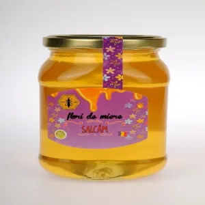 Flori de miere de salcam, 950 g, IDC Apicultura