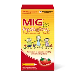 MIG Pediatric, 20 mg/ml suspensie orala, 1 flacon, 100 ml, Berlin Chemie Ag