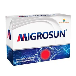 Migrosun, 30 capsule vegetale, Sunwave Pharma
