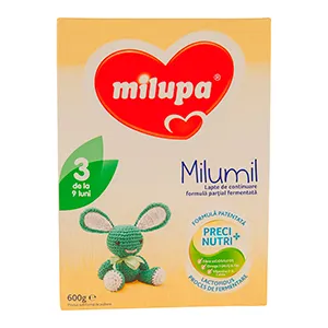 Milumil 3, 600 g, Danone Baby Nutrition