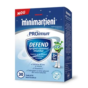 Minimartieni PROimun Defend, 30 tablete masticabile, Walmark Romania
